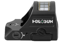 Holosun HE407C X2 Black Anodized 1x 2 MOA Green Dot Reticle