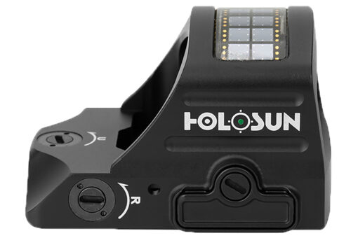 Holosun HE407C-GR-X2 HE407C X2 Black Anodized 1x 2 MOA Green Dot Reticle - Black Rifle Depot