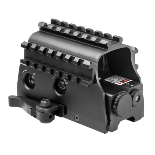 NcSTAR 3 Armored Railed Sighting System Reflex Optic & Laser - Black Rifle Depot