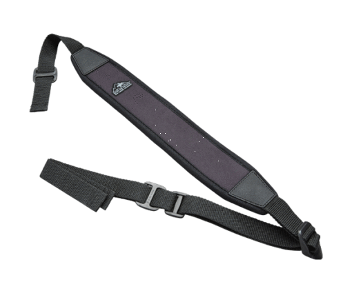 Butler Creek 80073 Easy Rider Sling made of Black Neoprene with Sharkskin Back 48" OAL - Black Rifle Depot