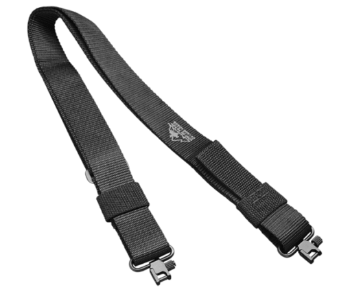 Butler Creek 80091 Quick Carry Sling made of Black Nylon Webbing with 27"- 36" OAL 1.25" Wide - Black Rifle Depot