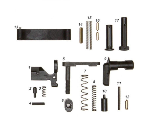 Geissele Mil-Spec Lower Parts Kit (Less Trigger, No Grip) - Black Rifle Depot