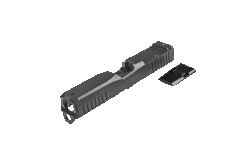 Lone Wolf Arms Dusk G19 9mm Stripped Slide for Glock 19 Gen 3 - RMR Cut - Graphite Grey