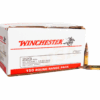 Winchester USA .223 Ammo 55 Grain FMJ USA White Box Rifle Ammo - 150 Rounds