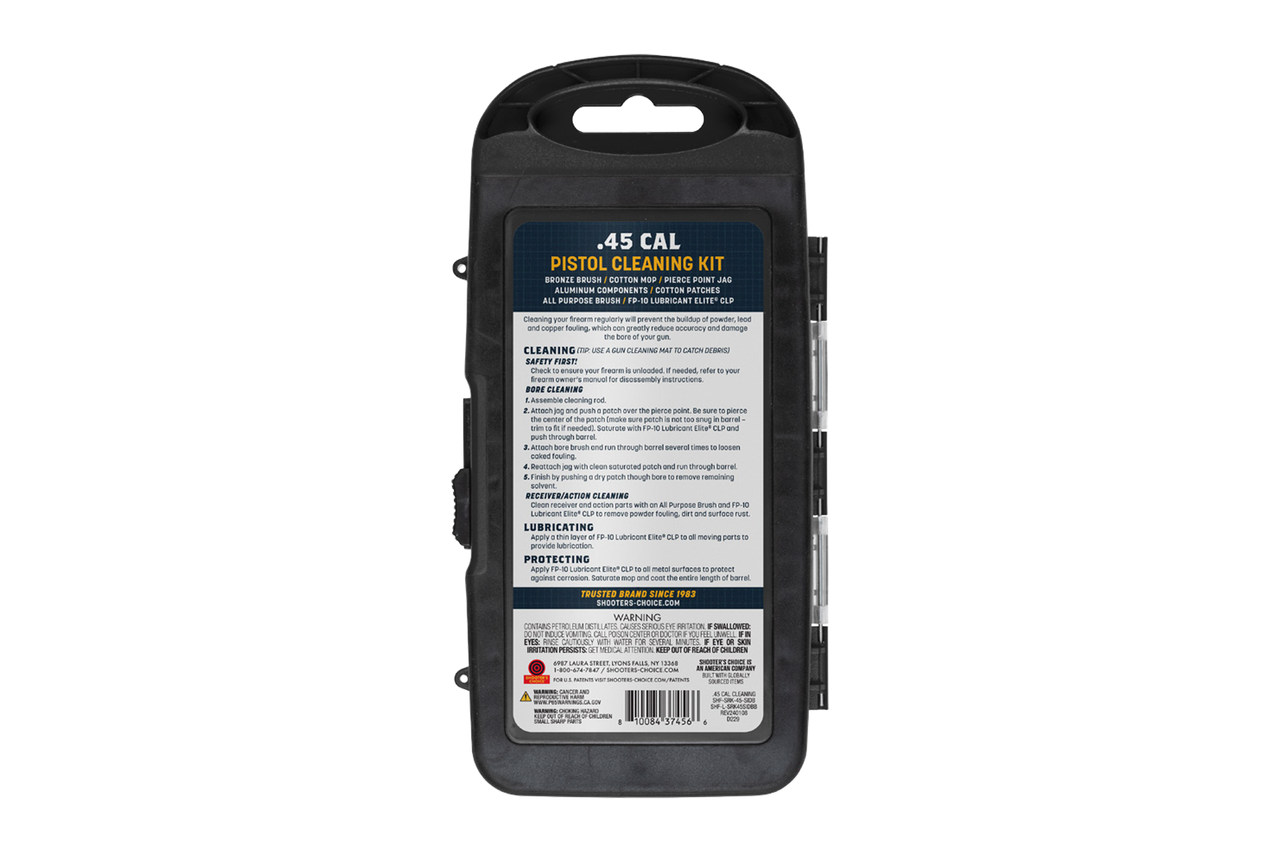 Dirty-Bird-.45-Cal-Handgun-Cleaning-Kit-Dirty-Bird-.45-Cal-Handgun-Cleaning-Kit Dirty Bird .45 Cal Handgun Cleaning Kit