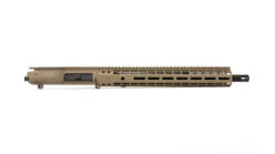 Aero Precision M5E1 Complete Upper, 16" .308 Mid Barrel, EM-15 Handguard - FDE Cerakote