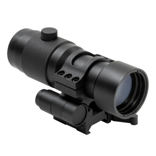 NcSTAR 3X Magnifier w/Flip to Side QR Mount Magnification - Black Rifle Depot