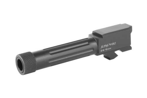 Lone Wolf Alpha Wolf M/26 Threaded 9MM Barrel for Glock 26 - Black Rifle Depot