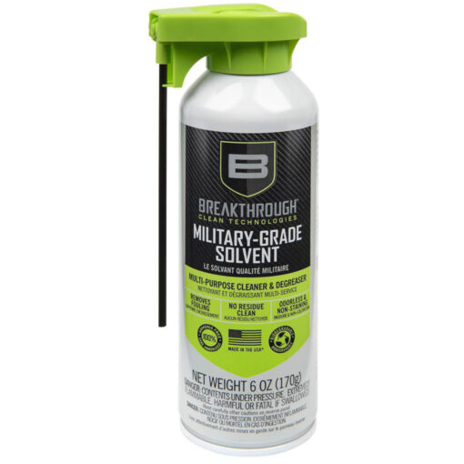 Breakthrough Clean Technologies Aerosol Military Grade Solvent, 6oz - Black Rifle Depot