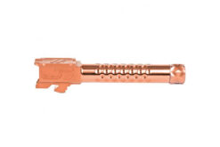 Zev Technologies Optimized Match Grade Threaded Barrel for Glock 19 Gen 1-5 - Bronze