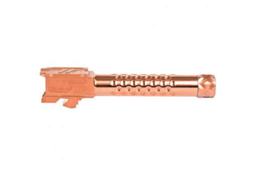 Zev Technologies Optimized Match Grade Threaded Barrel for Glock 19 Gen 1-5 - Bronze - Black Rifle Depot