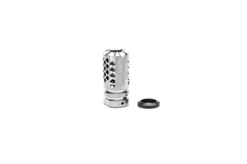 SLR Rifleworks Synergy Mini Comp 9mm 1/2x28 - Titanium - Black Rifle Depot