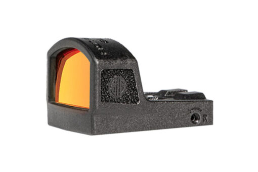 Sig Sauer ROMEO Zero Elite Red Dot, 3MOA, 8 Daylight Illumination Settings, 20,000 Hr Battery Life, 24mm Objective Lens, Steel Shroud - Black - Black Rifle Depot