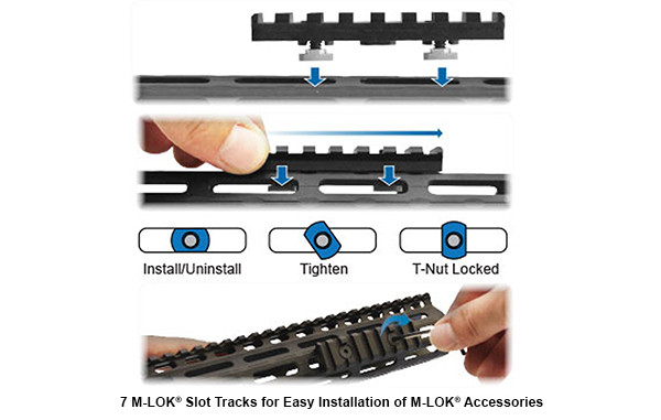UTG-PRO-AR-15-Super-Slim-M-LOK-Drop-in-Car-Length-Rail-Black-UTG-PRO-AR-15-Super-Slim-M-LOK-Drop-in-Car-Length-Rail-Black UTG PRO AR-15 Super Slim M-LOK Drop-in Car Length Rail Black