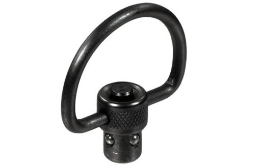 UTG Push Button QD Sling Swivel, 1.25" C-Shape Loop - Black Rifle Depot