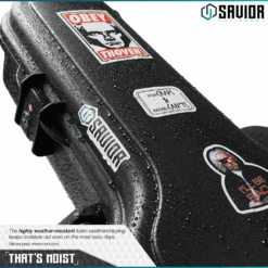 Savior Equipment Discreet Violin Case w/ Built In Synthetic Rubber Molle system, TSA Locks and Keys, Sticker, and 2x Tie Down Strap -Black