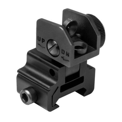 NcSTAR AR-15 Flip Up Rear Sight - Black Rifle Depot