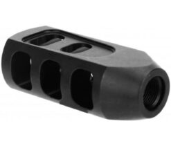 Tanker (Barrett .50 Cal Style) Muzzle Brake 1/2x28 (5.56/.223) - Black Nitride