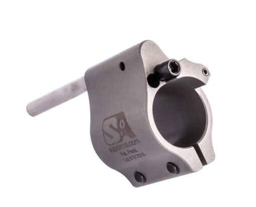 Superlative Arms .625 Adjustable Gas Block - Clamp On - Stainless Steel - Black Rifle Depot