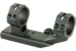 Weaver Riser 30mm High Integral Rail - Black