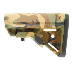 B5 Systems Bravo Stock - Woodland Camo