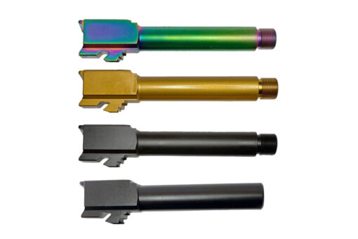 Dirty Bird 9mm Barrel for Glock 19 Gen 1-5 - Chameleon PVD, Unthreaded - Black Rifle Depot