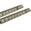 UTG PRO M-LOK AR-15 Free Float Handguard - FDE