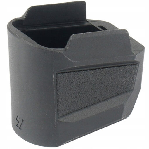 Strike Industries EMPP320 Enhanced Magazine Plate Enhanced Magazine Plate Extended +5rd 9mm Luger Black Polymer for Sig P320 - Black Rifle Depot