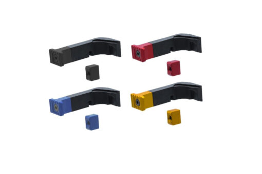 Strike Industries Magazine Release for Glock Gen 3 - Red - Black Rifle Depot