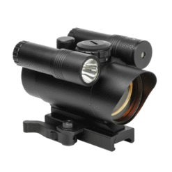 VISM Red Dot Sight / Green Laser Sight / LED Flashlight Combo w/ Quick Release Mount