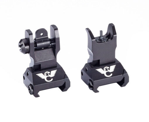 Wilson Combat AR-15 Rail Mount Back-Up Sight Set - Black Rifle Depot