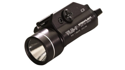 Streamlight TLR-1 C4 LED Rail-Mounted Weapon Flashlight, Black with Keys - Black Rifle Depot