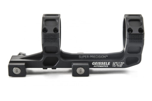 Geissele Super Precision 34mm Extended Scope Mount - Black - Black Rifle Depot