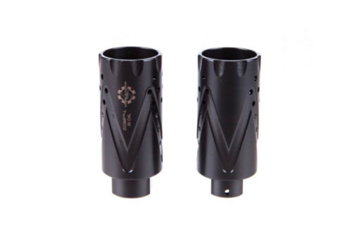 Cross Machine Tool .22 Tactical ZCOMP Linear Compensator - 1/2-28 - Black Rifle Depot