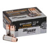 Sig Sauer E9MMA150 Elite Defense 9mm Luger 115 gr 1185 fps V-Crown Jacketed Hollow Point (VJHP) (500 Rd box)
