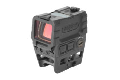 Holosun AEMS Black Anodized 1x 2/65 MOA Illuminated Green Circle w/Dot Reticle Features Lower 1/3 Co-Witness Mount
