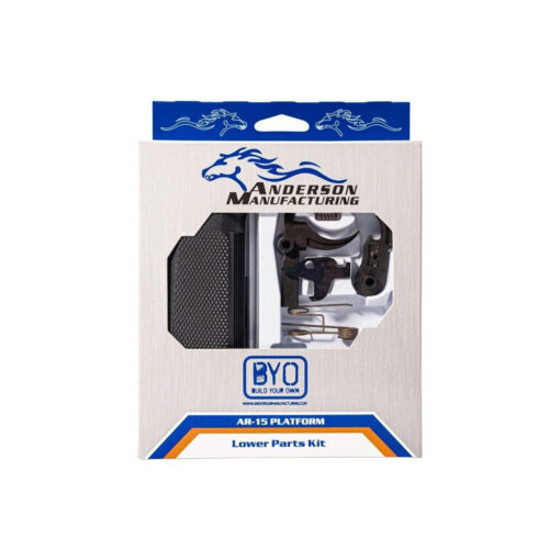 Anderson Lower Parts Kit w/ Black Hammer & Trigger - Black Rifle Depot