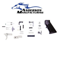 ANDERSON MANUFACTURING Anderson Manufacturing Lower Parts Kit Stainless Trigger, AR 15 LPK, AR 15 Lower Parts Kit, AR15 Lower Parts Kit, AR 15 Lower Kit, Stainless Lower Parts Kit, Anderson LPK, Anderson Lower Parts Kit