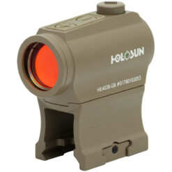 Holosun HS403BFDE HS403B Flat Dark Earth Anodized 1x 2 MOA Red Dot Reticle Includes Battery/Cover/Lens Cloth/Mounts/T10 L Key