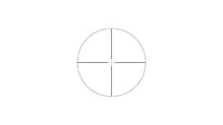 Vortex Crossfire II 1-4x24mm 30mm Tube SFP V-Brite MOA Rifle Scope, Black