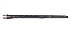 Faxon Firearms Match Series 16" FLAME Fluted .223 Wylde Mid-Length 416-R Stainless Nitride / Melonite 5R Nickel Teflon Extension Barrel