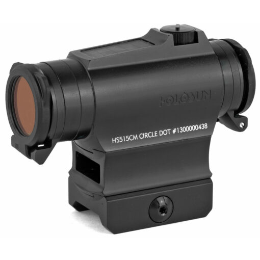 Holosun HS515CM 2 MOA Micro Solar Red Dot Sight - 65 MOA Circle - Black Rifle Depot