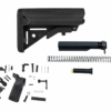 B5 Systems Enhanced Sopmod AR-15 Lower Build Kit - Black