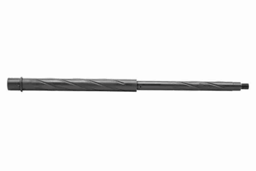 18" .223 Wylde 416R Stainless Steel Black Nitride Spiral Fluted 1:8 Mid-Length - Black Rifle Depot