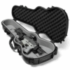 Savior Equipment Discreet Violin Case w/ Built In Synthetic Rubber Molle system, TSA Locks and Keys, Sticker, and 2x Tie Down Strap -Black