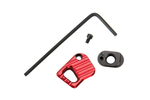 Battle Arms Enhanced Modular Magazine Release - Red, Medium - Black Rifle Depot