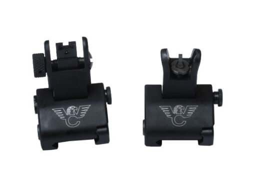 Wilson Combat AR-15 Rail Mount Flip-Up Sight Set - CSAT Aperture - Black Rifle Depot