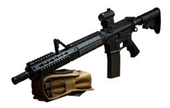 VISM Micro Red and Blue 1x 25mm Reflex Dot Sight, 3 MOA Dot Size