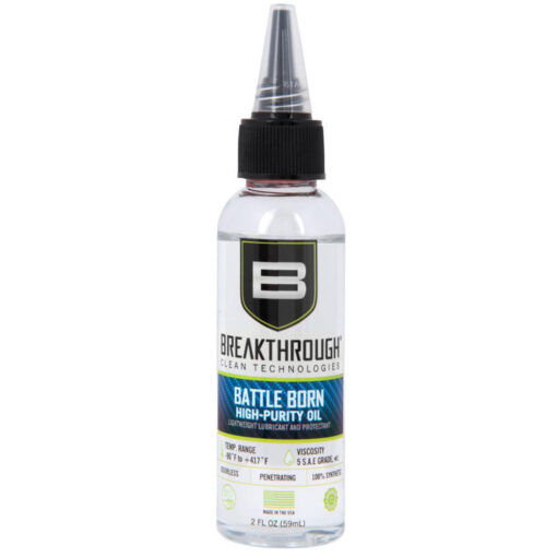 Breakthrough Clean Technologies Battle Born High Purity Oil - 2oz Bottle - Black Rifle Depot