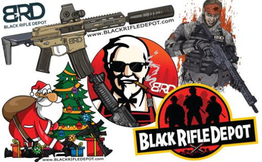 2023 BRD Sticker Pack - Black Rifle Depot